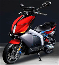 TVS e-scooter